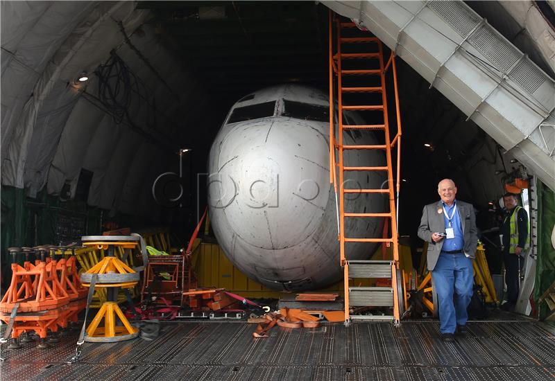 Arrival of the "Landshut" plane in Germany