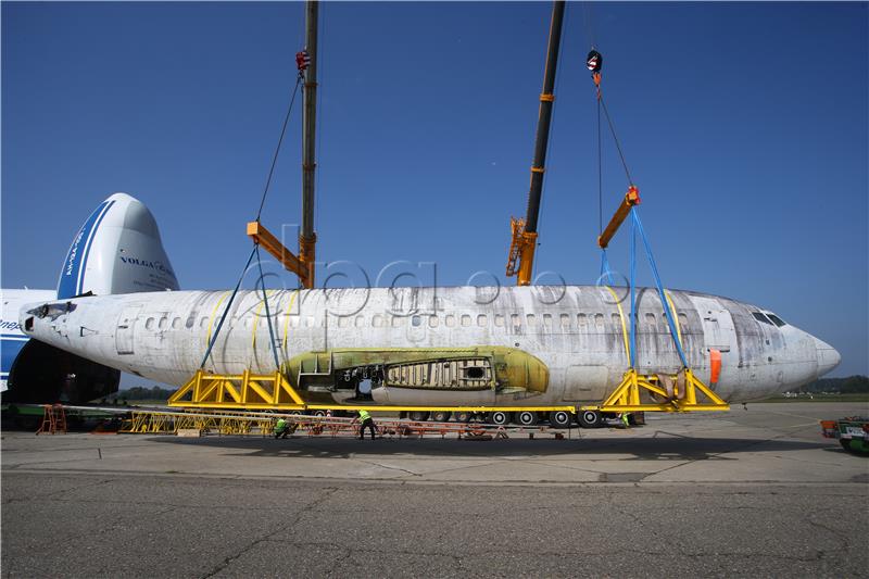 Arrival of the "Landshut" plane in Germany