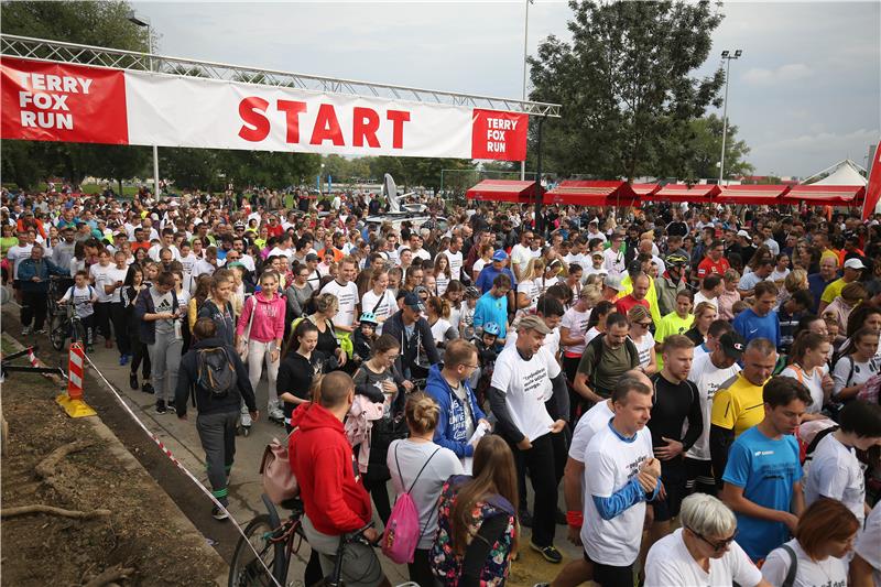 Terry Fox Run held in Zagreb