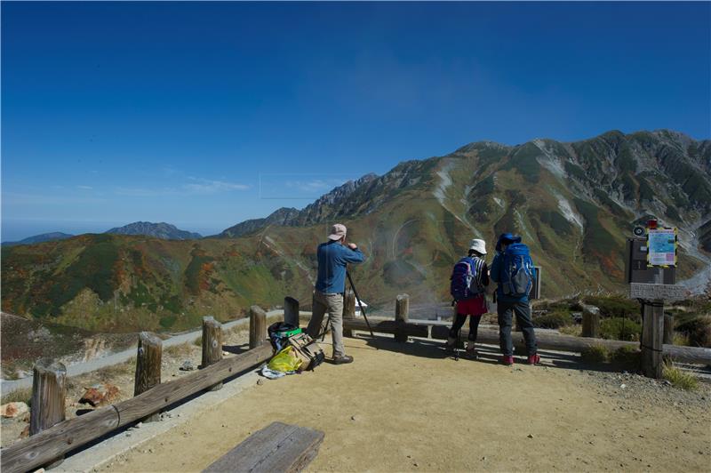 JAPAN TOURISM TATEYAMA MOUNTAIN