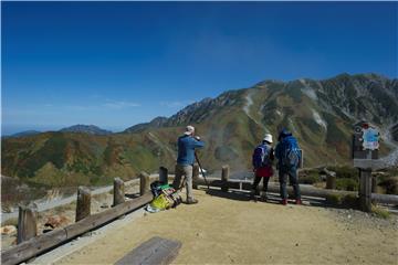 JAPAN TOURISM TATEYAMA MOUNTAIN