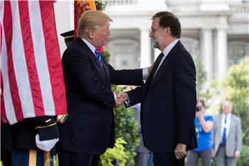 USA SPAIN TRUMP RAJOY