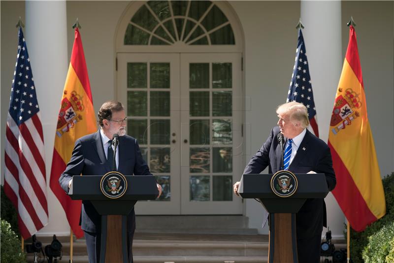 USA SPAIN TRUMP RAJOY