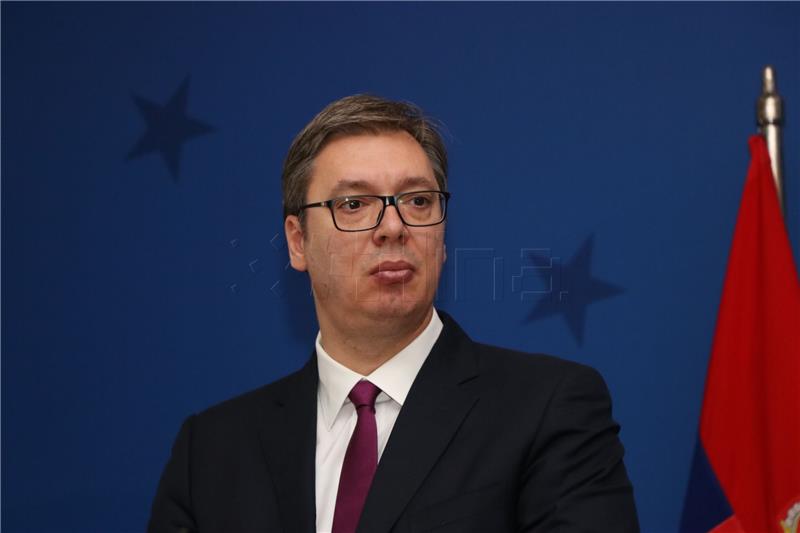 Vucic says adopting law on Croatian veterans opens Pandora's box