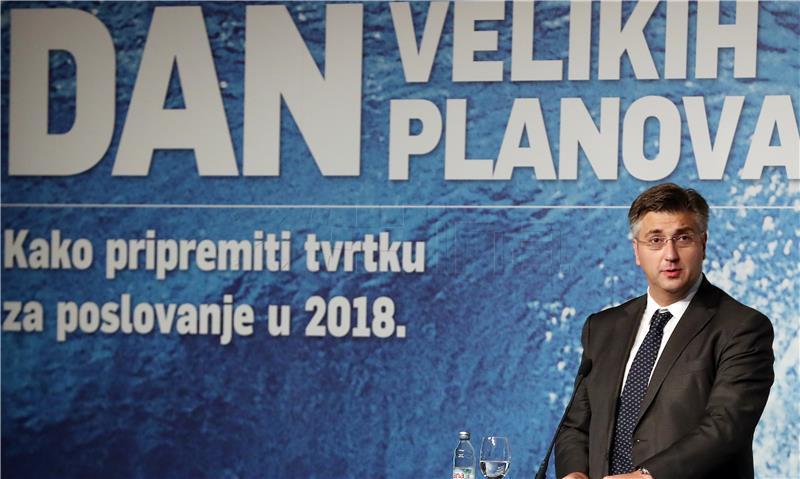 Plenković: Iza nas je godina očuvanja stabilnosti, ispred godina reformi i daljnjeg rasta