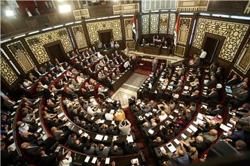 SYRIA PARLIAMENT NEW SPEAKER ELECTED