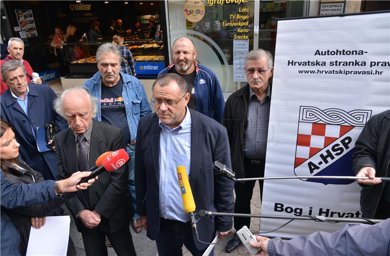 Nonparl. right-wing party slams authorities for condoning Pupovac's behaviour 