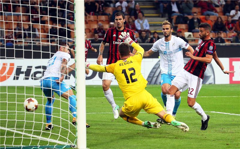 EL: Milan - Rijeka 3-2