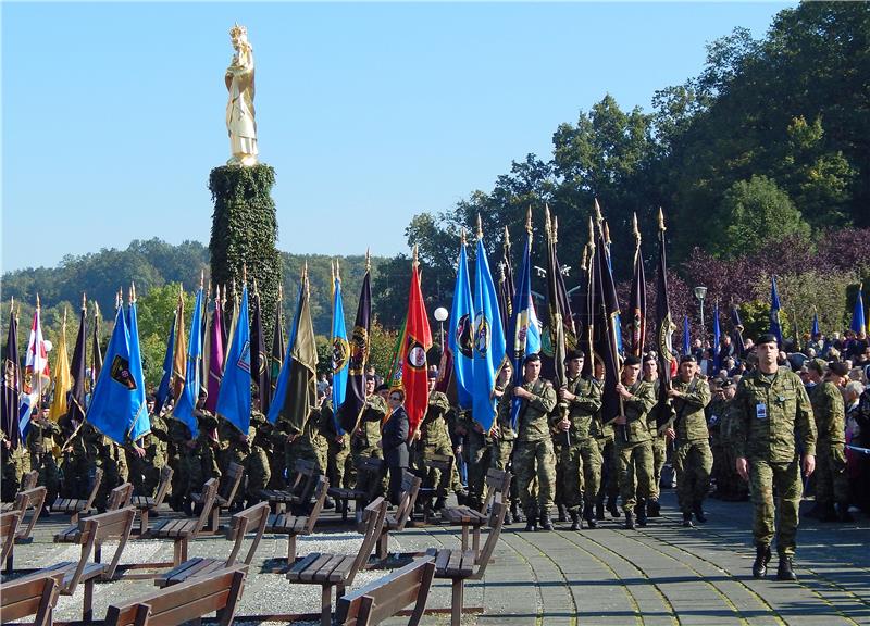 25. hrvatsko vojno-redarstveno hodočašće u Mariji Bistrici