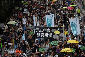 CHINA HONG KONG NATIONAL DAY PROTEST