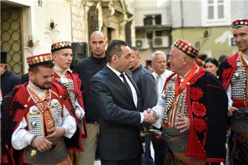 Ministar obrane Republike Srbije Aleksandar Vulin u Šibeniku