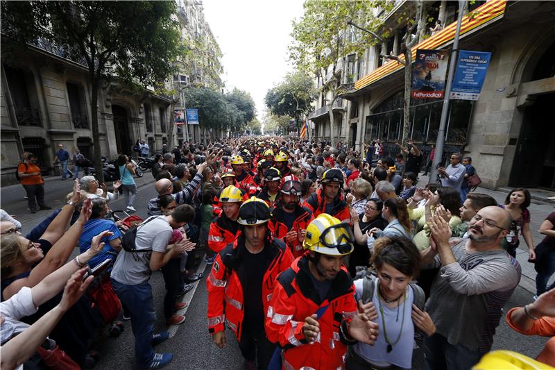 SPAIN CATALONIA STRIKE