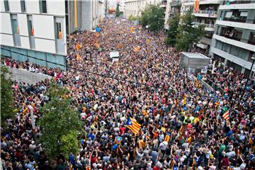 SPAIN CATALONIA STRIKE