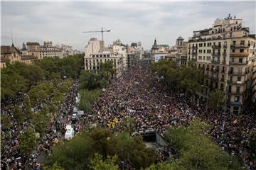 SPAIN CATALONIA STRIKE