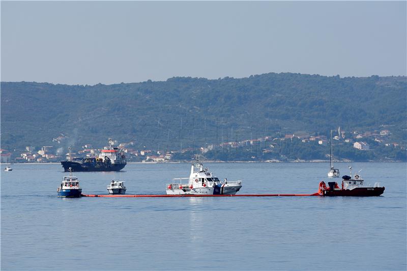 Split: Održana pokazna vježba suzbijanja onečišćenja mora