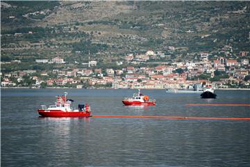 Split: Održana pokazna vježba suzbijanja onečišćenja mora