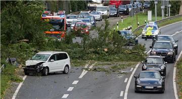 Storm Xavier hits Germany