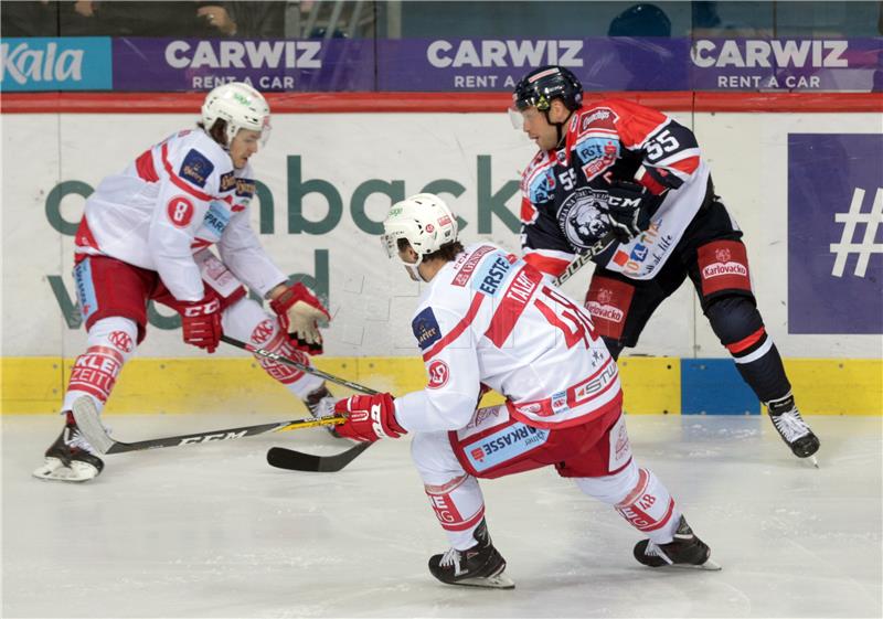 EBEL liga: Medveščak - KAC