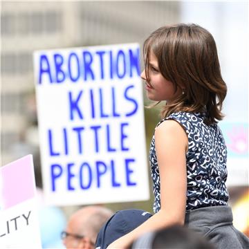 AUSTRALIA ANTI ABORTION RALLY