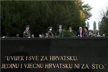 Polaganje vijenca u povodu Dana neovisnosti Republike Hrvatske