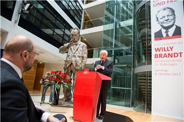 GERMANY PARTIES SPD WILLY BRANDT ANNIVERSARY