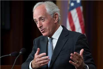 (FILE) USA SENATE BOB CORKER TRUMP TWEETS