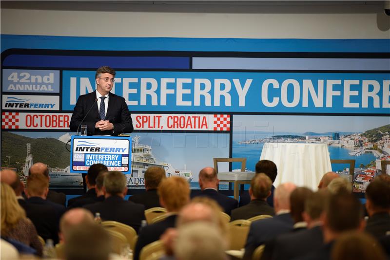 Plenković na svečanosti otvorenja 42. Interferry konferencije