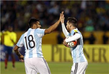 ARGENTINA SOCCER FIFA WORLD CUP 2018 QUALIFICATION