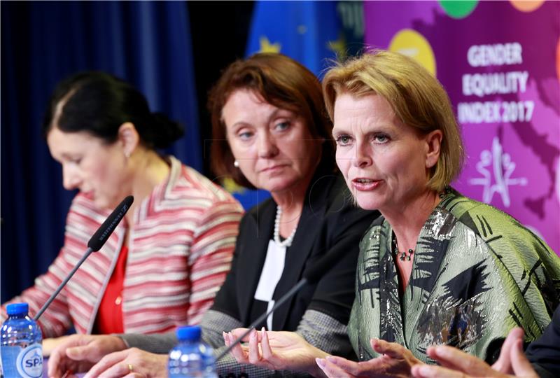 EU gender equality index: Sweden top performer, Croatia close to bottom of ranking