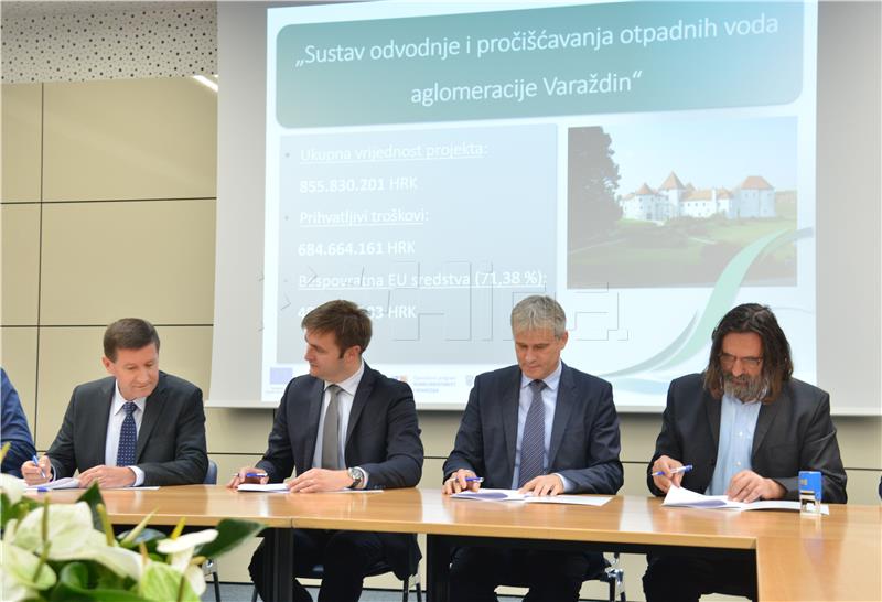 Contracts signed for waste water treatment projects worth EUR 226 mln