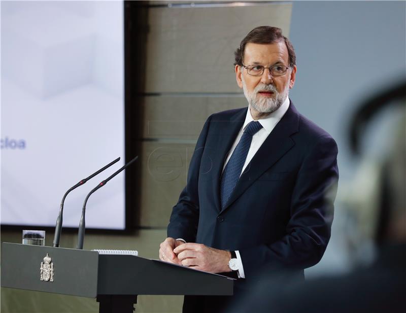 Rajoy odbacio sve prijedloge posredovanja jer im nema mjesta