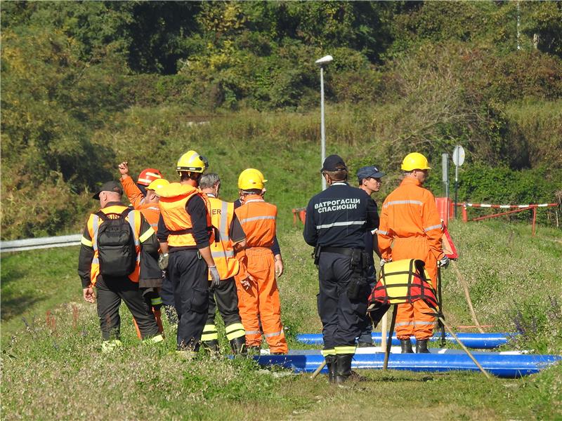 IPA FLOODS – VARAŽDIN 2017 -  vježba obrane od poplave izvedena na rijeci Dravi