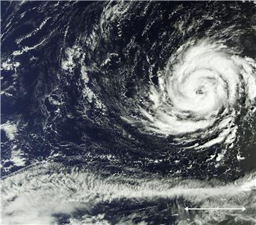 SPACE ATLANTIC HURRICANE OPHELIA