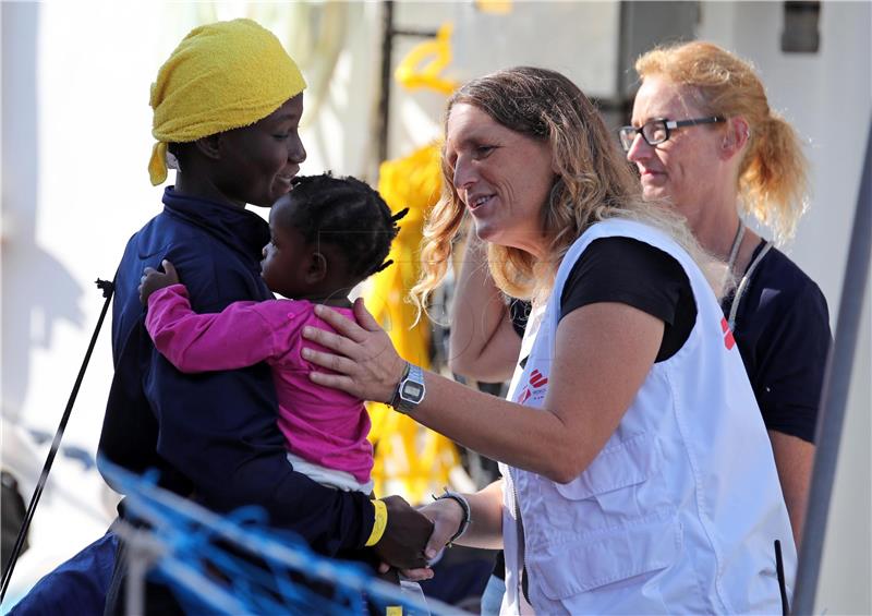 ITALY MIGRATION SEA RESCUE