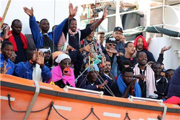 ITALY MIGRATION SEA RESCUE