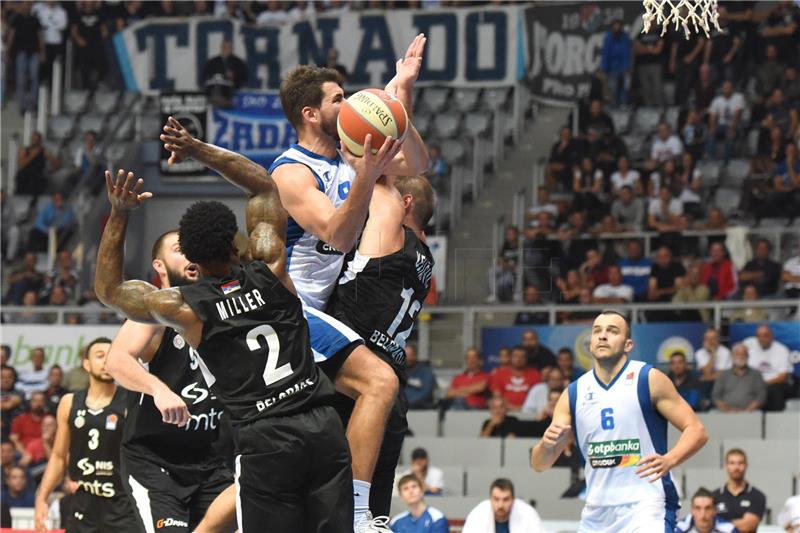 ABA liga: Zadar - Partizan