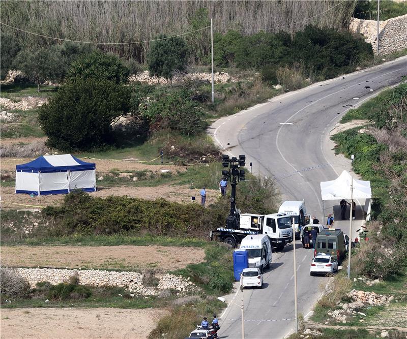 MALTA CRIME DAPHNE CARUANA GALIZIA KILLED IN CAR BLAST