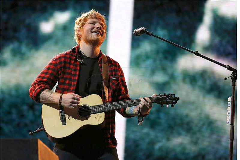 (FILE) BRITAIN MUSIC ED SHEERAN