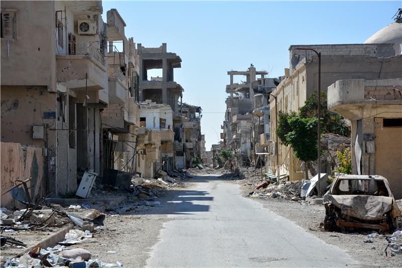 SYRIA AL RAQQA CONFLICT