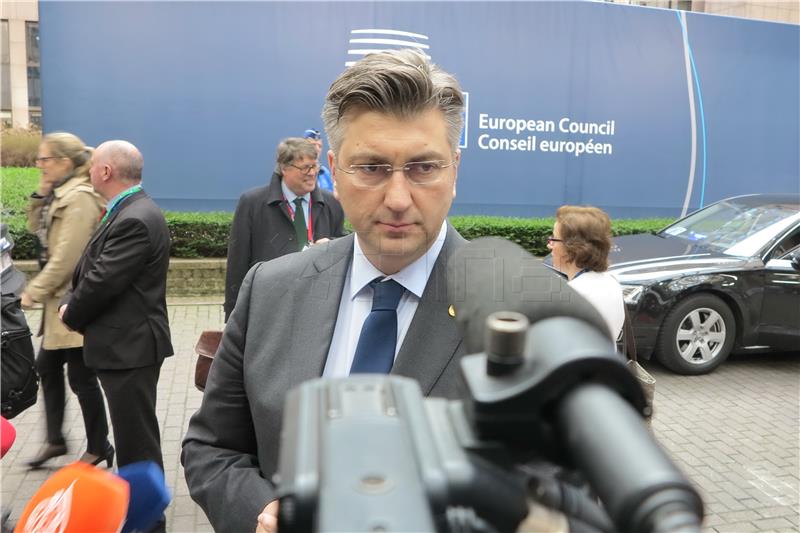 Plenkovic dismisses speculation he sees himself as new European commissioner