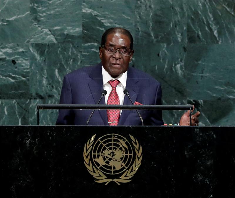 (FILE) USA UN WHO AMBASSADOR MUGABE