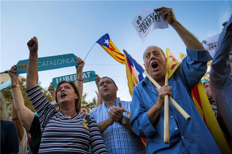 SPAIN CATALONIA PROTEST