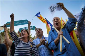 SPAIN CATALONIA PROTEST