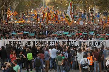 SPAIN CATALONIA PROTEST