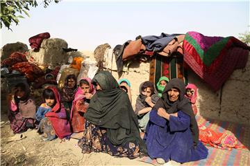 AFGHANISTAN WAR DISPLACED FAMILIES