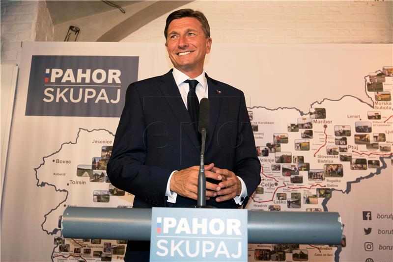 Pahor wins most votes, runoff set for Nov 12