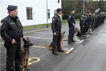 Obilježavanje početka školovanja polaznika Policijske škole 'Josip Jović' i otvaranje Centra za obuku vodiča i dresuru pasa