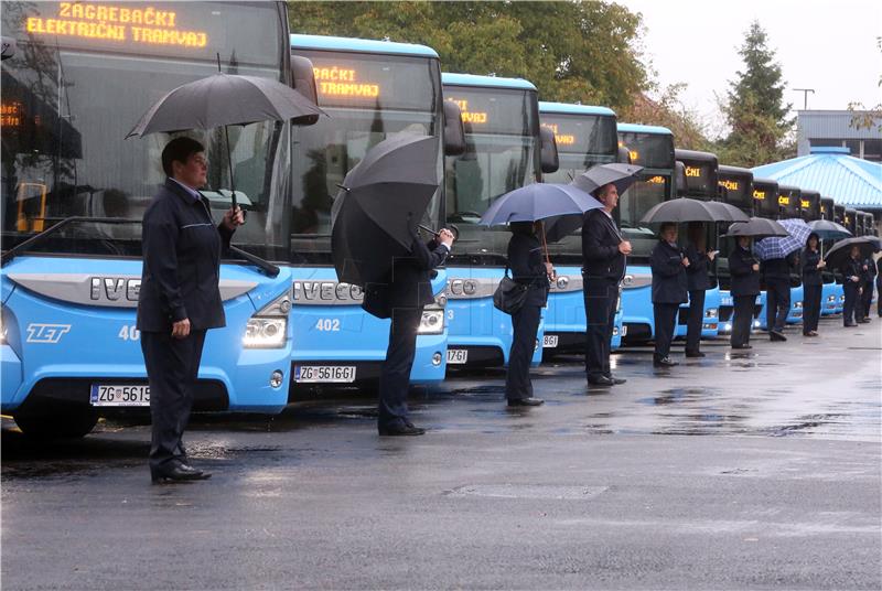 Zagreb gets 15 new buses under EU co-financing agreement