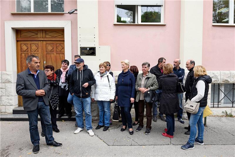 Konferencija za medije radnika Hotela Marjan