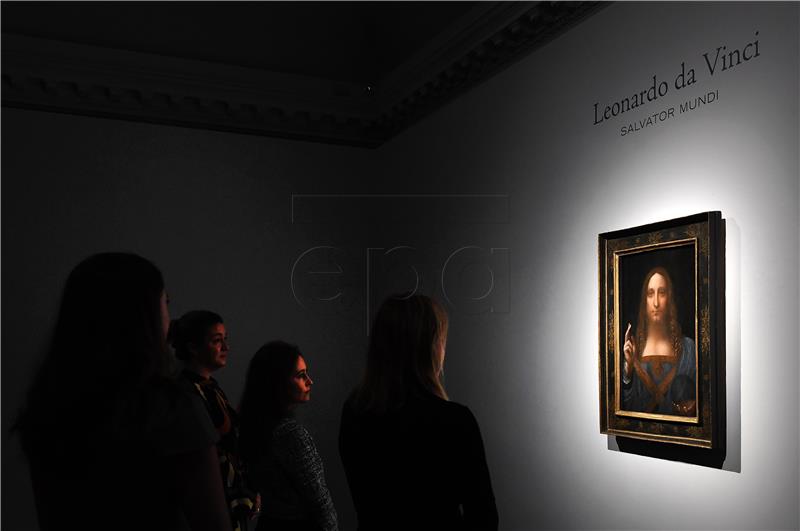 BRITAIN ARTS LEONARDO DA VINCI SALVATOR MUNDI SALE